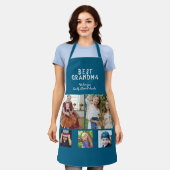 Beste oma 5 Fotocollage Keepsake Schort (Gedragen)