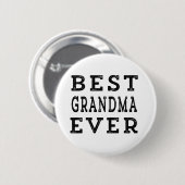 Beste oma Ever Ronde Button 5,7 Cm (Voorkant /achterkant)