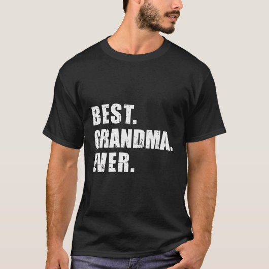 Beste oma Ever T-shirt (Voorkant)