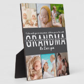 Beste oma - Grootouders Dag 6 foto Fotoplaat (Zijkant)