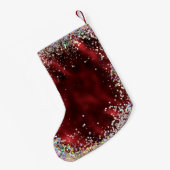 Beste oma kleine kerstsok (Achterkant (Hangend))