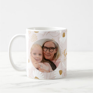 Beste Oma Mok, Daisy Floral Oma Gift Koffiemok