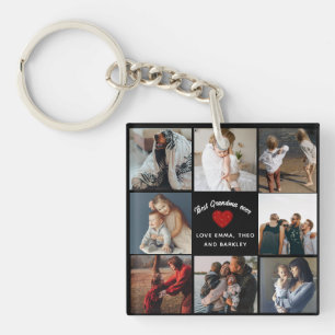 Beste oma ooit 4 foto collage leuk aandenken sleutelhanger