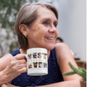 Beste oma ooit aangepaste tekstfoto, koffiemok