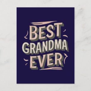 Beste oma ooit briefkaart
