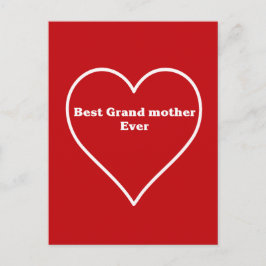 Beste oma ooit  briefkaart