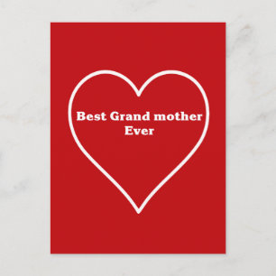 Beste oma ooit briefkaart