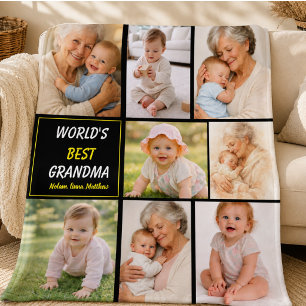Beste oma ooit foto Gepersonaliseerde grootouder Fotoplaat