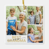 Beste oma ooit foto Keepsake Keramisch Ornament (Voorkant)