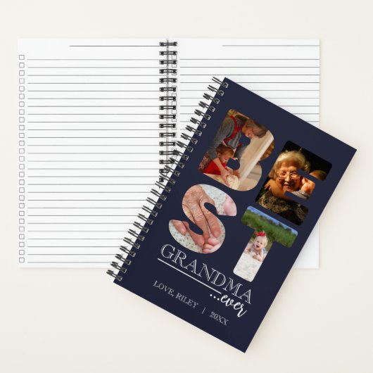 Beste oma ooit fotocadeau notitieboek (Binnen)