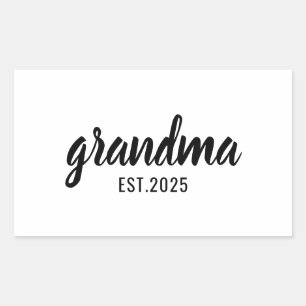 Beste oma ooit   Gelukkige dag van de grootouders  Rechthoekige Sticker