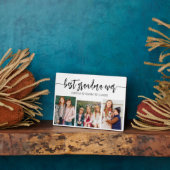 Beste oma ooit - Kleinkinderen Fotocollage Fotoplaat (Zijkant)