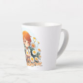 Beste oma ooit latte mok (Rechterhoek)