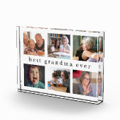 Beste oma ooit | Modern collage fotoblok (Rechts)