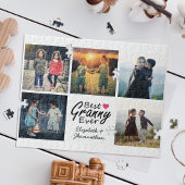 Beste Oma Ooit Moderne Fotocollage Oma Gift Legpuzzel