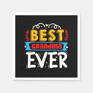 Beste oma ooit Moederdag-etentje Servet