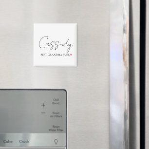 Beste oma ooit Monogram gepersonaliseerde magnee Magneet