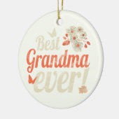 Beste oma ooit oma oma keramisch ornament (Links)
