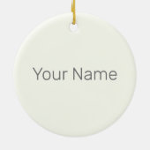 Beste oma ooit oma oma keramisch ornament (Achterkant)