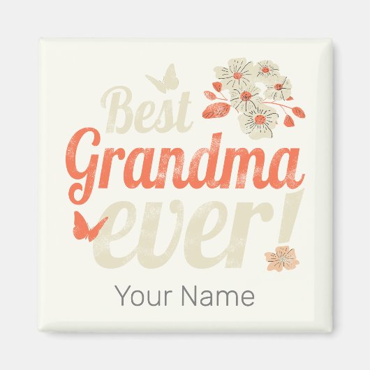 Beste oma ooit oma oma magneet (Voorkant)