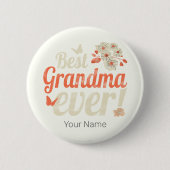 Beste oma ooit oma  oma ronde button 5,7 cm (Voorkant)