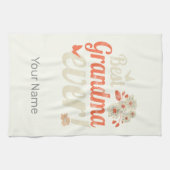 Beste oma ooit oma oma theedoek (Horizontaal)