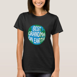 Beste oma op aarde of World Super Old Granny Co T-shirt