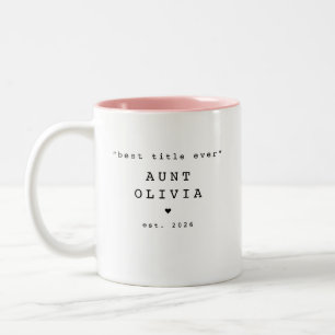 Beste Oma Tante Personaliseerbare Mok