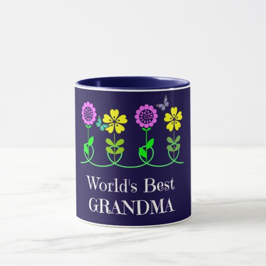 Beste oma van de wereld, mok (Midden)