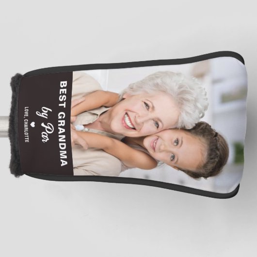 Beste OMA van PAR Custom Afbeelding - Moederdag Golfheadcover (Voorkant)
