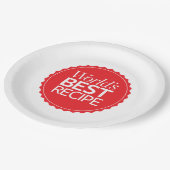 Beste Ontvanger ter wereld Papieren Bordje (Gekanteld)