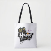 Beste ontwerp Halloween Canvas tas (Voorkant)