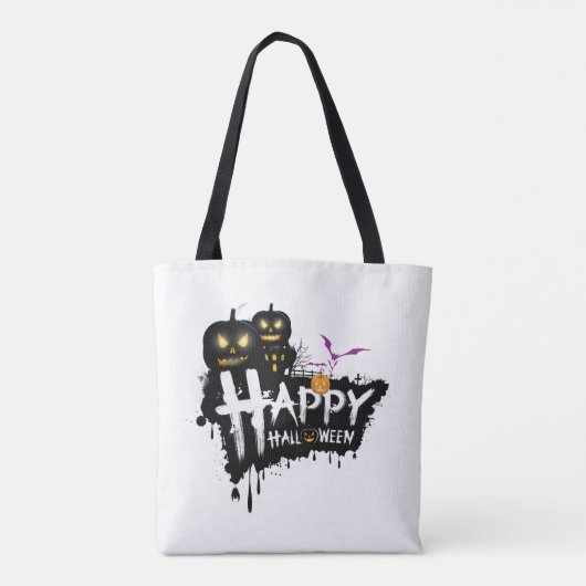 Beste ontwerp Halloween Canvas tas (Achterkant)