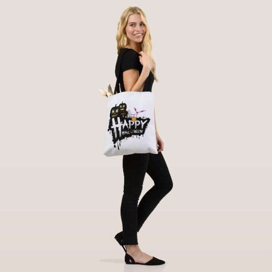 Beste ontwerp Halloween Canvas tas (Op model)