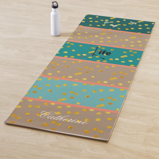 Beste ontwerp kleurrijk yogamat (In situ)