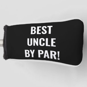 Beste Oom door Par Sports Golfer Lettering Golfheadcover