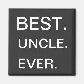 Beste oom Ever Magneet (Voorkant)