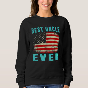  beste oom ooit Amerikaanse vlaggenvaderdag Trui