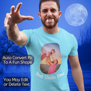 Beste oom ooit   Automatisch foto converteren naar T-shirt