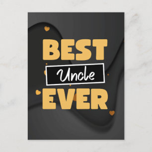 Beste oom ooit briefkaart