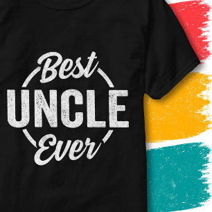 Beste Oom Ooit Citaat Retro Vintage Grappige Oom T-shirt