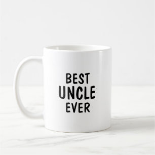 Beste Oom Ooit Minimalistische Typografie Cadeau Koffiemok