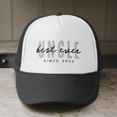 Beste Oom Ooit Modern Elegant Eenvoudige Vaderdag Trucker Pet