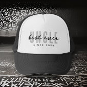 Beste Oom Ooit Modern Elegant Eenvoudige Vaderdag Trucker Pet