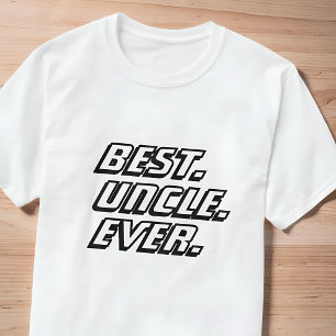 Beste Oom Ooit Modern Racen T-shirt