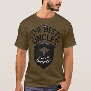 Beste ooms hebben een Pet Beard-minnaar grappig ca T-shirt