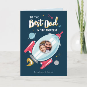 Beste op Universe Vaderdag Kaart