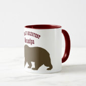 Beste Opa Beer Opa Opa Cadeau Mok (Voorkant rechts)