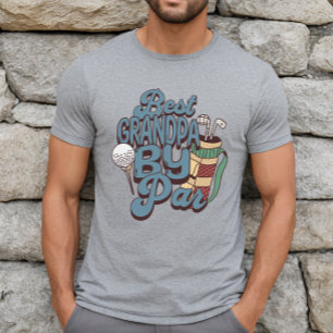 Beste Opa By Par Vaderdag T-shirt