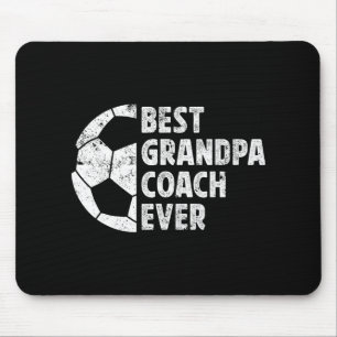 Beste Opa Coach Voetbal Opa Van Een Voetbalspeler Muismat